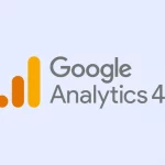 Das offizielle Logo von Google Analytics 4.